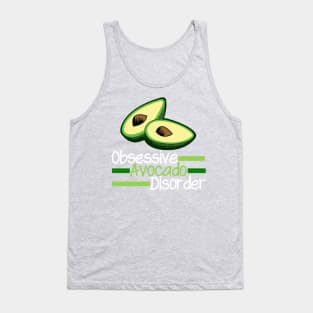 Funny Obsessive Avocado Disorder Tank Top